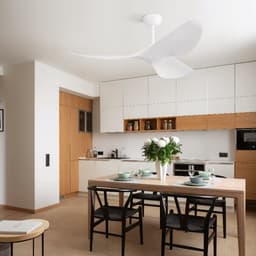 38 inch Plafondventilator (96.5 cm) - Met DC-motor - Met afstandsbediening - Voor binnen en buiten - Zonder verlichting - Ideaal voor slaapkamer, woonkamer en meer — thumbnail 5