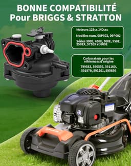 SnelShoppen - Carburetor Grasmaaier 300E 450E 550E 575E 600E - Hoogwaardige Vervangingsonderdelen voor Betrouwbare Prestaties in de Tuin — thumbnail 2