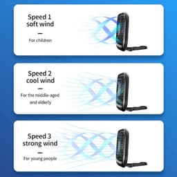 Dailygoody - Draagbare Auto-Achterbankventilator - USB Koelventilator — thumbnail 2