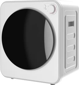 Compacte Mini Wasdroger - 5 Programma's - RVS Trommel 4 kg 800W 400W — thumbnail 4