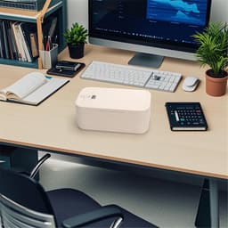 Thijox - Afsluitbare Opbergdoos voor Medicijnen & Mobiele Telefoon - Combinatieslotdoos voor Keuken, Thuis, School, Kantoor, Reizen - Beige - 23,9 x 1 — thumbnail 5