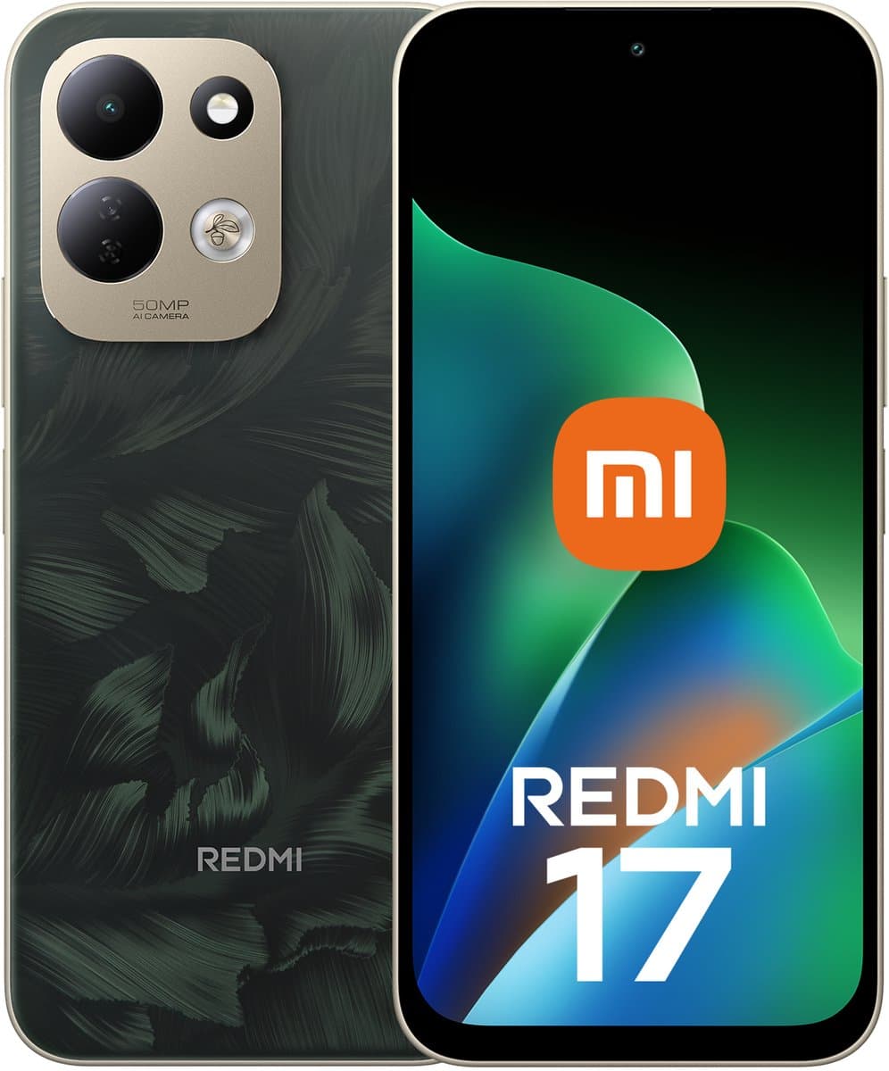 Xiaomi Redmi 17 17,8 cm (6.99) 4G USB Type-C 4 GB 128 GB 7500 mAh Groen — afbeelding 1