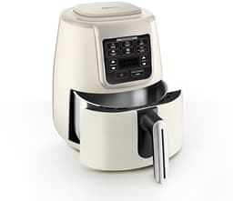 Karaca Air Pro Cook Koz Steel XL Airfryer – 4L – 1550W – RVS 304 Binnenpan – Iconic Beige — thumbnail 2