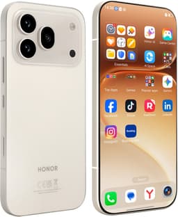 HONOR 600 Pro 5G Smartphone – 12GB+512GB – 6.57" AMOLED – 200MP Camera – 7000mAh Batterij – Goud — thumbnail 1