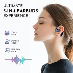 translator earbuds - AI Vertaalcomputer - AI-vertaling oordopjes Real Time - 144 Talen Real-Time Vertaling - Bluetooth-headset - Translator - AI Vertaler - Draagbaar - draadloze hoofdtelefoon - zwart — thumbnail 2