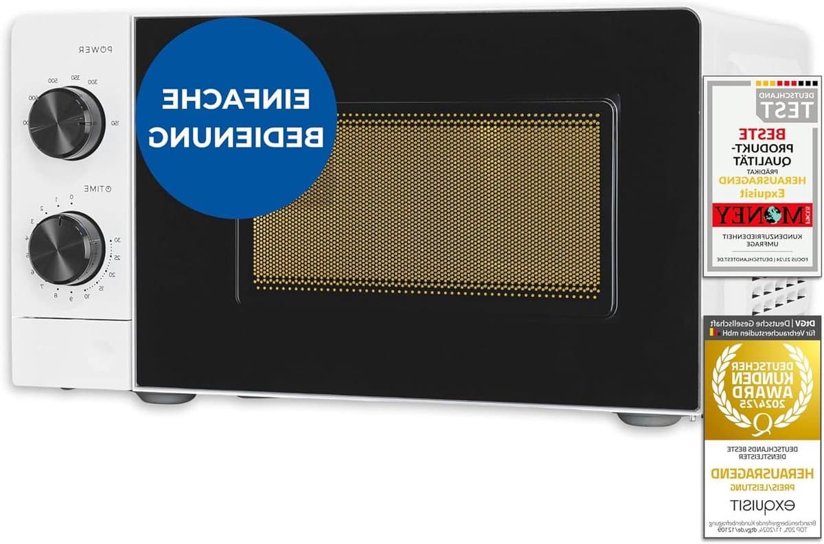 Magnetron - Oven Verwarming - Snel opwarmen - Ontdooifunctie - 20 Liter - Wit — afbeelding 1