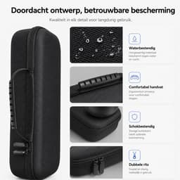 BOTC Case geschikt voor Playstation Portal PS5 - Opbergtasje Hoesje - Beschermhoes - Zwart — thumbnail 4