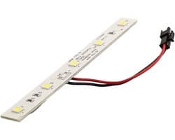 Koelkast LED-lichtbalk - Vervanglamp Koelkast - Koelkast Verlichten - Probleemloze Installatie - 137 x 15 cm - Zilver
