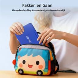 ieGeek Draagbare DVD Speler Auto - 11.5 Inch - 9,5 Inch Oogbeschermend Scherm - mit 32GB Karrt - TV/USB/SD - Draaibaar Scherm - 5 Uur Oplaadbare Batterij - voor Kinderen en in de Auto - Blauw — thumbnail 3