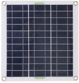 200W zonnepaneelset, efficiënte zonne-energieopwekking, veelzijdig en draagbaar, meerdere oplaadopties, blauwe controller OBD-stekker, snel opladen voor kamperen — thumbnail 3