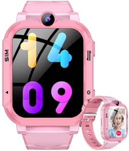 Blackview Z20 Smartwatch - Kids Smartwatch - 1,83" - 800 mAh - 8 MP camera - 4G Belfunctie - GPS - SOS-knop - Slaapmonitor - Stappenteller Horloge - Wekker - Roze — thumbnail 1