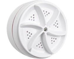 Mini Vaatwasser Wasmachine - Compact Apparaat Reiswasmachine - Hygiënisch Reinigen - 2-in-1 Functionaliteit - 10x10x10 cm - Wit