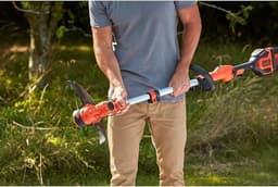ZMR® Kantenmaaier - Grasmaaier - Accugrasmaaier - Oranje/Zwart - 116cm x 23cm x 1cm — thumbnail 4