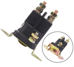 Startrelais Motor - 12V DC Schakelaar - Grasmaaier Starten - Robuuste Metalen Behuizing - 77 x 75 x 47 mm — thumbnail 2