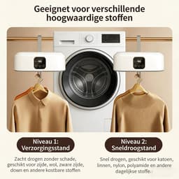 KZQ Draagbare 2 In 1 Luchtkoeler Wit Comfort Model - Draagbare Luchtkoeler Bureauventilator Met 3 Snelheden Usb Voor Kantoor Of Slaapkamer — thumbnail 4