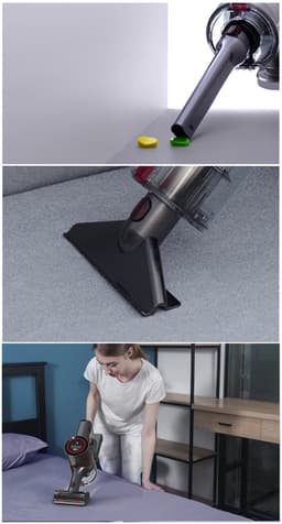 Clean Air Optima® Vertica Steelstofzuiger met UV-C sterilisatie - Maximale zuigkracht en geavanceerde luchtzuiveringstechnologie - Kruimeldief - BLDC motor — thumbnail 5