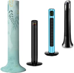 Allecto - Staande Ventilator Deksel - Stofdichte Bescherming voor Staande Ventilatoren - Perfecte Pasvorm en Gebruiksgemak - Geschikt voor Diverse ... — thumbnail 1