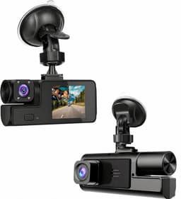 Dashcam - Dashcam voor auto - 1080P Dubbele Dashcam - 170° Groothoek Voertuigcamera - WDR, G-sensor - Loopopname, Nachtzicht — thumbnail 1