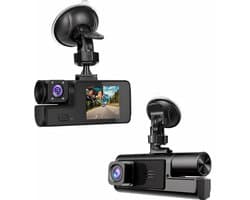 Dashcam - Dashcam voor auto - 1080P Dubbele Dashcam - 170° Groothoek Voertuigcamera - WDR, G-sensor - Loopopname, Nachtzicht