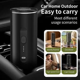 Archi Koffiezetapparaat – Koffiemachines – Capsule & Gemalen Koffie – 20 Bar – Voor Auto, Camping en Thuis - Zwart — thumbnail 2