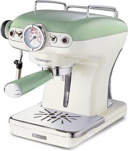 Ariete 1389/14 - Vintage Piston /Espressomachine - 900W - 0,9L tank inhoud - ook geschikt voor pads - Groen — thumbnail 1