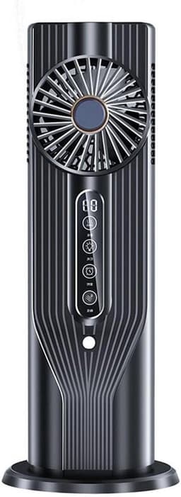 Draagbare Air Cooler - Toren Ventilator - Persoonlijke Koeling - Stille Waterkoeling - USB Aangedreven - Wit — thumbnail 1