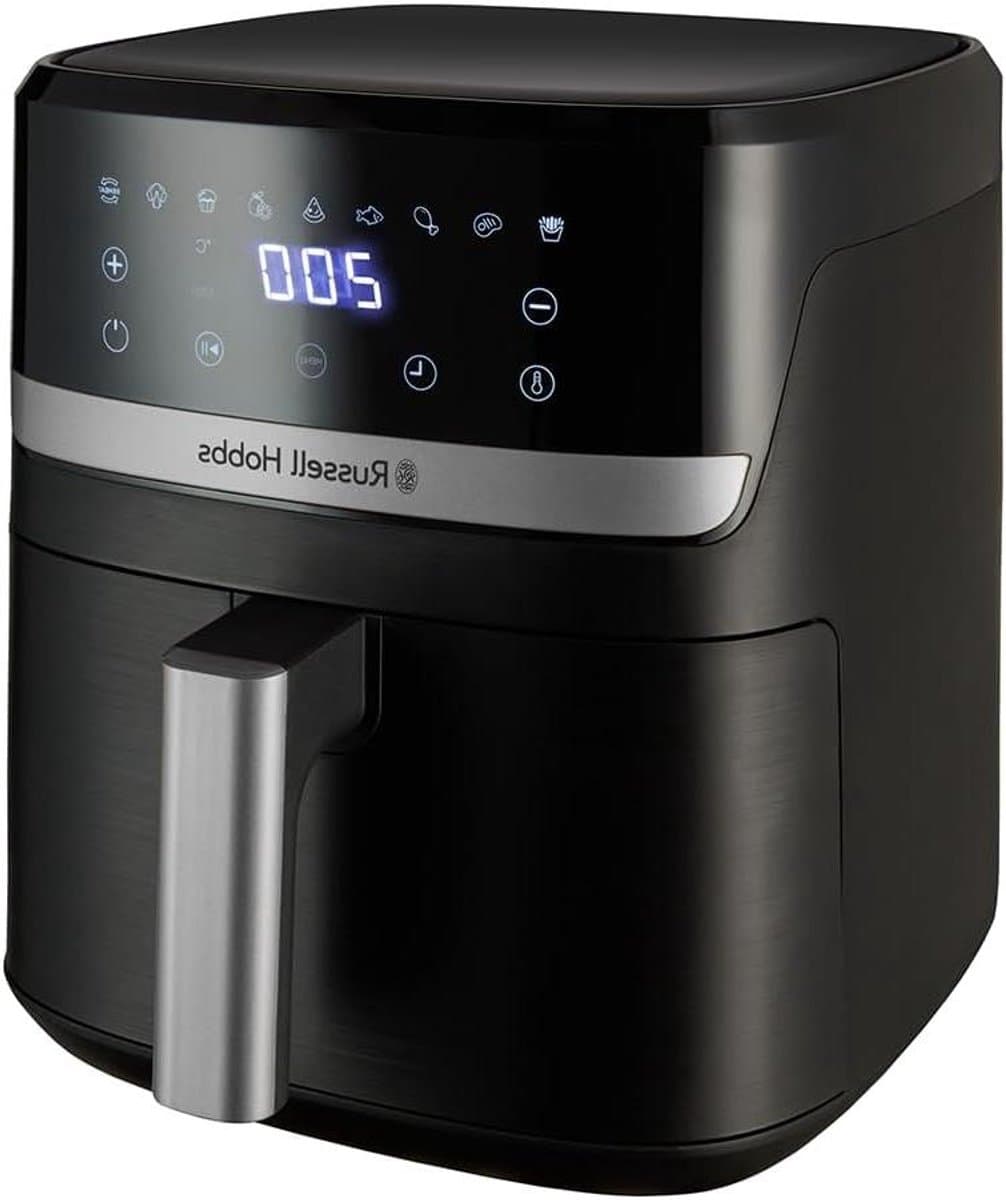 Heteluchtfriteuse - Airfryer - Gezond Koken - 9 Kookfuncties - 5.5 Liter - Zwart — afbeelding 1