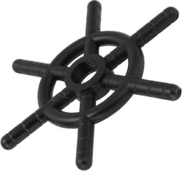 Glazen Spoeler - Beker Wasmachine - Snel Glazen Reinigen - Automatische Kraanring - 115 cm Lengte - Zwart — thumbnail 1