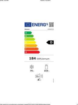 Siemens iQ300 KI96NVFD0-1 - Inbouw koel-vriescombinatie - 290 l — thumbnail 2