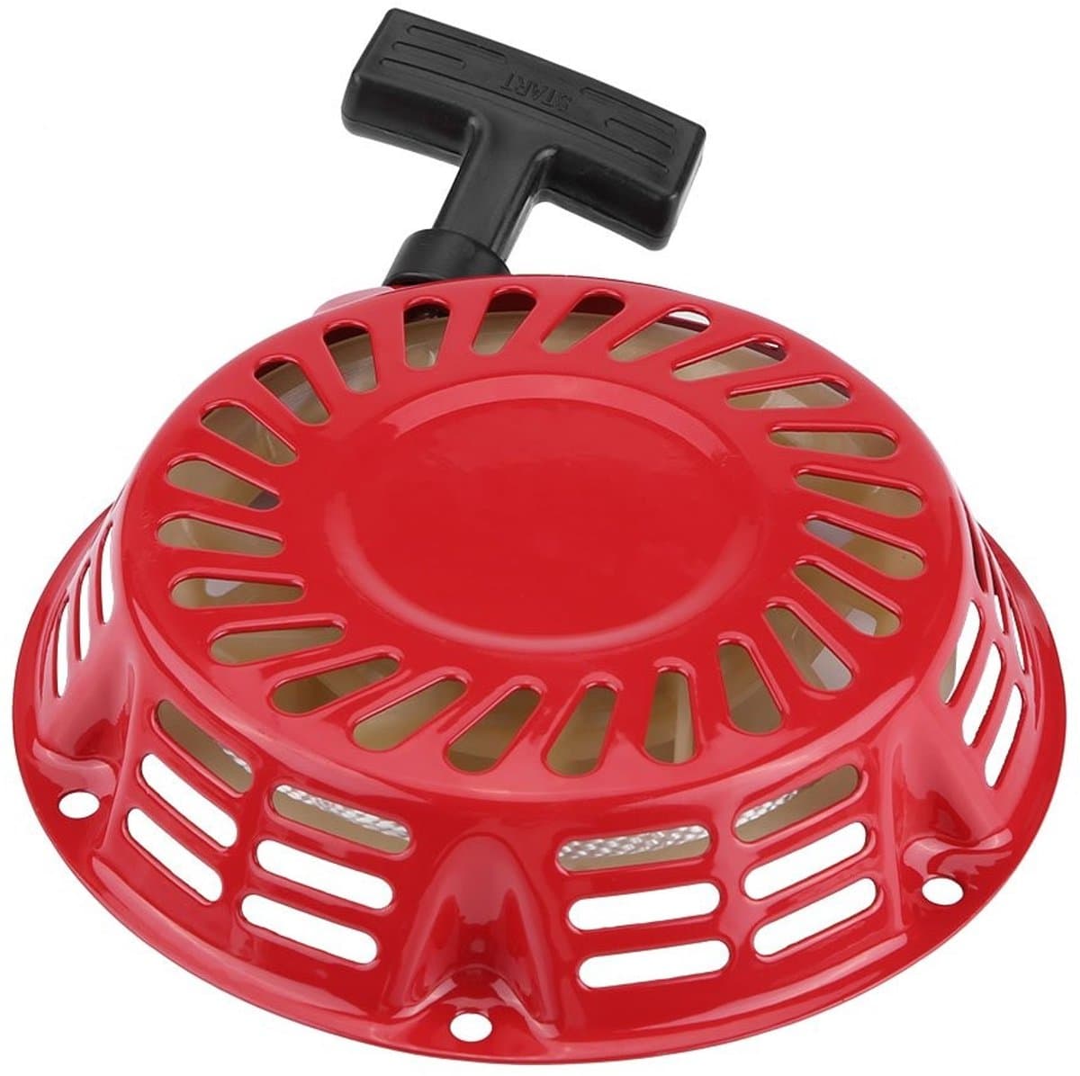 Dailygoods- Terugslagstarter voor 2KW 168F Benzinegenerator - Hoogwaardig Metaal - Eenvoudige Installatie - Schokbestendig - Laag Geluidsniveau - Inclusief Schroeven - Startmotor — afbeelding 1