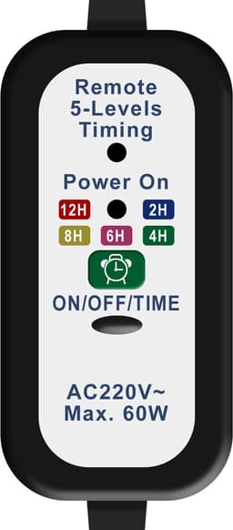 Cronos Comfort - Plafondventilator - Ø 120 cm - Met Afstandsbediening & Timer - Energiezuinig 30W — thumbnail 3