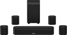 ULTIMEA Aura A40 7.1 Soundbar met App-Bediening, Subwoofer en 4 Surround-Luidsprekers – Zwart — thumbnail 1