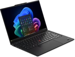 Lenovo ThinkPad X1 Carbon Gen 14 Aura Edition Copilot+ PC Intel Core Ultra 7 355 Laptop 35,6 cm (14") Touchscreen WUXGA 32 GB LPDDR5x-SDRAM 512 GB SSD Wi-Fi 7 (802.11be) Windows 11 Pro Engels Zwart — thumbnail 2