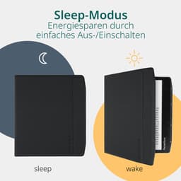 PocketBook Era Lite e-reader Stone Green – 7 inch – 16 GB – spatwaterdicht + Stone Green met Zwarte Flip Cover – voordeelbundel — thumbnail 5