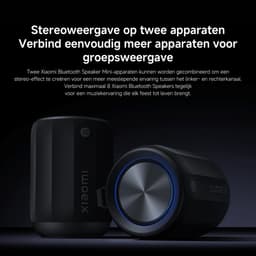 Xiaomi BT SPK MINI BK Zwart - Bluetooth spreaker — thumbnail 5