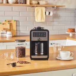 Karaca Grindbrew Pro - Filter Koffiemachine met Bonenmaler – 0,85L – 6 Kopjes – Touchscreen – 640W — thumbnail 5