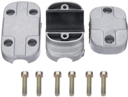 Dailygoods - Handvat Houder Bevestig Beugel Klem - 26mm - Aluminiumlegering - Anti-roest - Geschikt voor Strimmer Trimmer Grasmaaier - 26mm — thumbnail 4