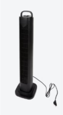 Kinzo torenventilator - Zwart — thumbnail 1
