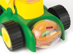 QIN® Grasmaaier Speelgoed - Kruiwagen Speelgoed - Grasmaaier Kinderen -Geel/ Groen - 38cm x 16cm x 20cm — thumbnail 5