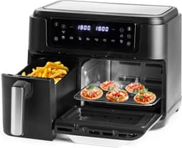 Heteluchtfriteuse - Multi-keukenapparaat - Gezond Koken - 4-in-1 Functie - 11.5 Liter - Zwart — thumbnail 2