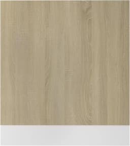 Vaatwasserpaneel - Frontpaneel Vaatwasser - Keuken Integratie - Eenvoudig te Reinigen - 595x3x67 cm - Sonoma Eiken — thumbnail 5