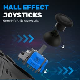 CS eSports Controller geschikt voor PS5 / PC – Hall Effect – Geen Stick Drift – Paddles – Pro Zwart — thumbnail 4