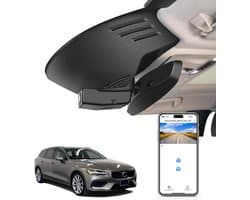 Dashcam Auto - Autocamera Rijcamera - Veilig Rijden Vastleggen - Op Maat Volvo S60 V60 - 4K UHD 2160P - Zwart