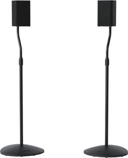 REN® Luidspreker Standaard - Standaard - Luidsprekerstandaard - Zwart - 97cm x 20cm x 97cm — thumbnail 1