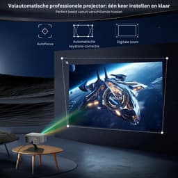 CLGP® Mini Beamer – Projector – Thuisbioscoop Beamer — thumbnail 3