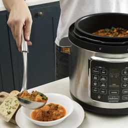 RUX® Multicooker - Multicookers - Zilver/Zwart - ‎34cm x 34cm x 31cm — thumbnail 4