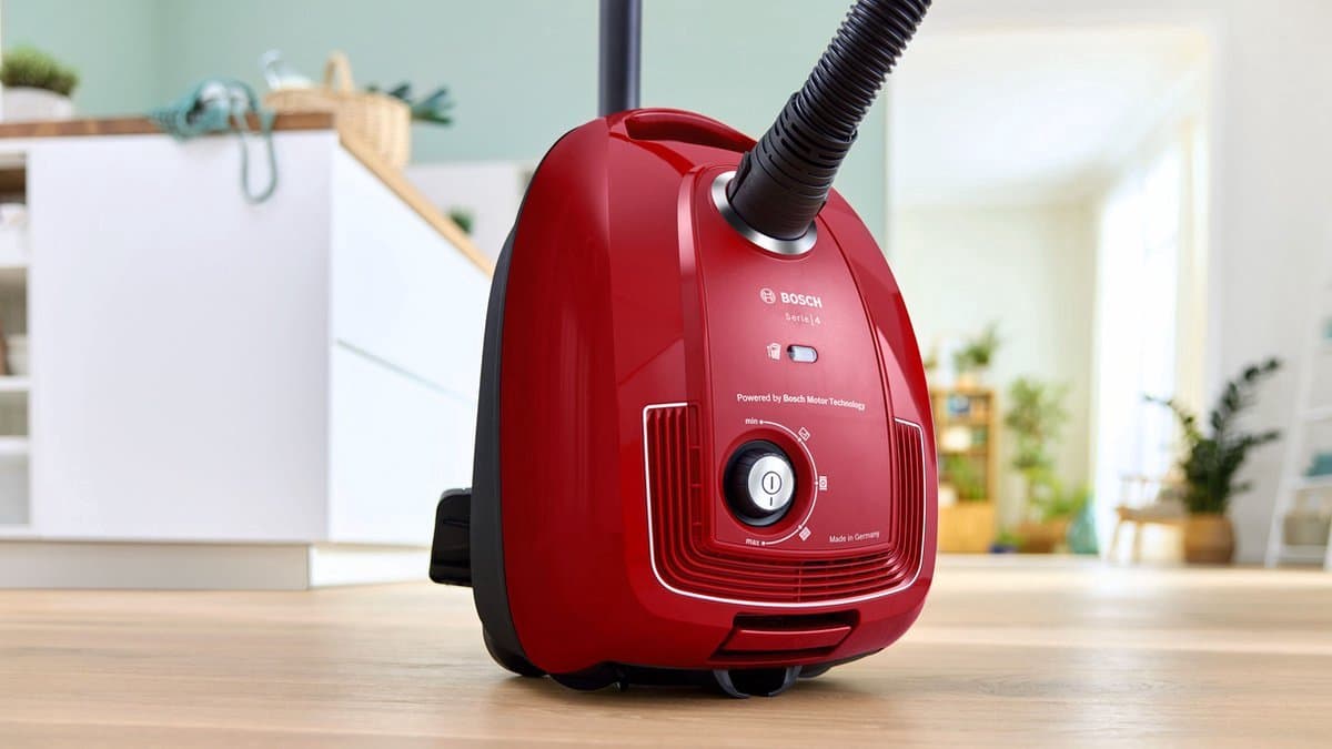 Bosch BGLS4X201 Serie 4 - Stofzuiger met zak - Rood — afbeelding 1