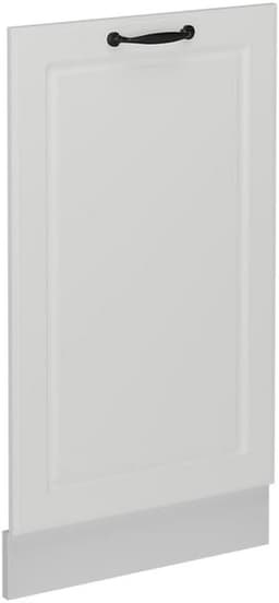 Vaatwasserfrontpaneel Uitsluitend voor Inbouw, 45 cm Breed, Landhuisstijl Wit — thumbnail 1