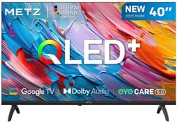 METZ 102 cm 2025 QLED Smart-tv HD Google TV, 40MQF7000Z, 93% DCI-P3 breed kleurengamma, HDR10 & HLG, nieuwste Google TV-besturingssysteem, oogbescherming (laag blauw licht), Dolby Audio — thumbnail 5
