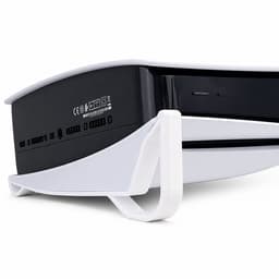 Horizontale standaard geschikt voor PlayStation 5 Disc Editie - PS5 consolehouder - Liggende game standaard - Wit — thumbnail 1